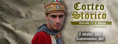 Casamassima, torna il tradizionale corteo storico ''Corrado IV di Svevia''